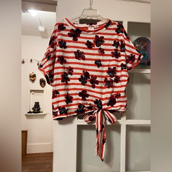 9H15-STCL Anthropologie Top - Picture 7 of 9